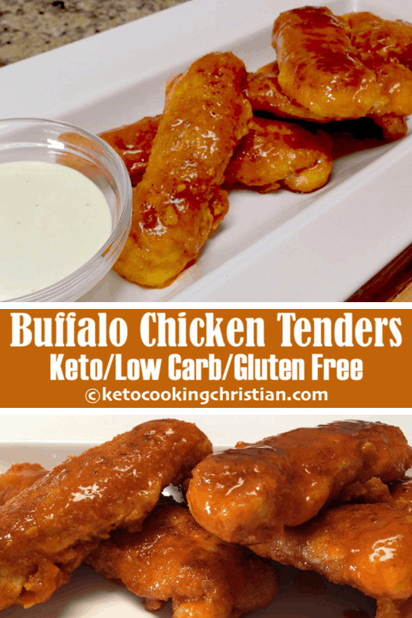Buffalo Chicken Tenders Keto, Low Carb & Gluten Free Keto Cooking