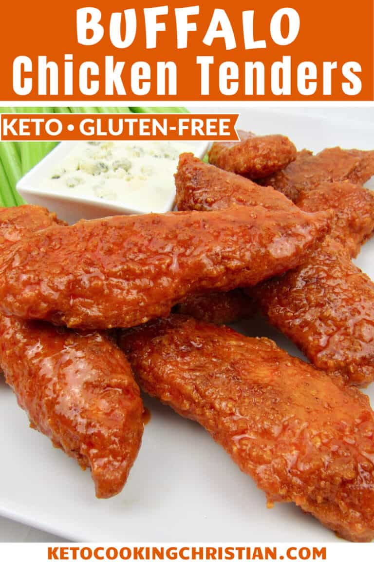 Keto Buffalo Chicken Tenders (Gluten Free) - Keto Cooking Christian