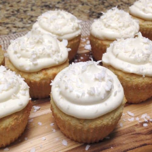 Coconut Cupcakes - Keto, Low Carb & Gluten Free