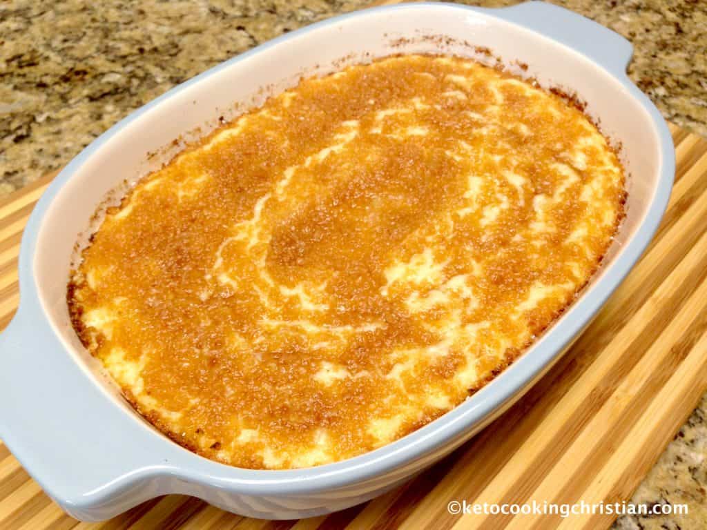 Cheesy Baked Cauliflower Mash - Keto and Low Carb