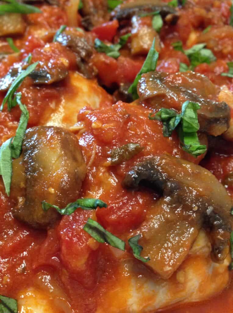 Chicken Cacciatore - Keto and Low Carb