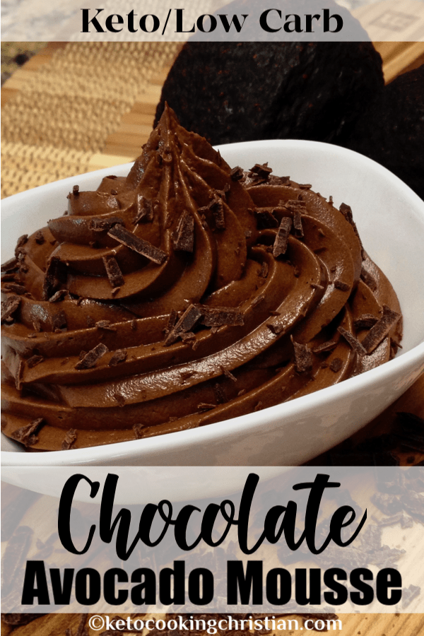 Silky Chocolate Avocado Mousse - Keto and Low Carb - Keto ...