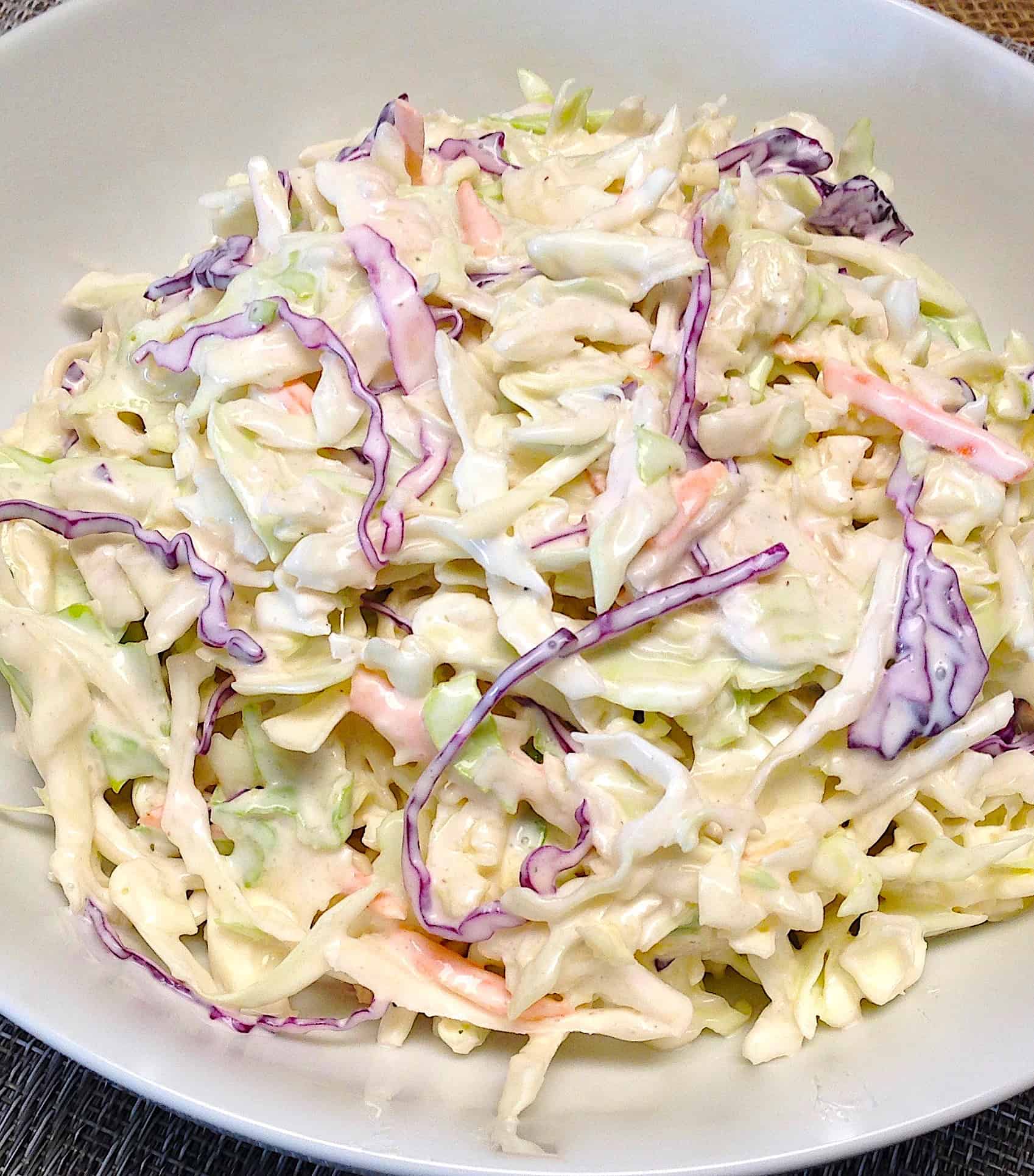 Easy Coleslaw Keto and Low Carb Keto Cooking Christian