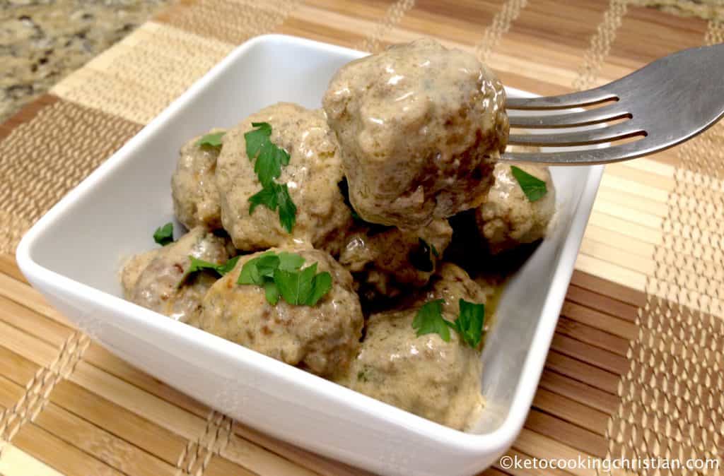 Swedish Meatballs – Keto and Low Carb