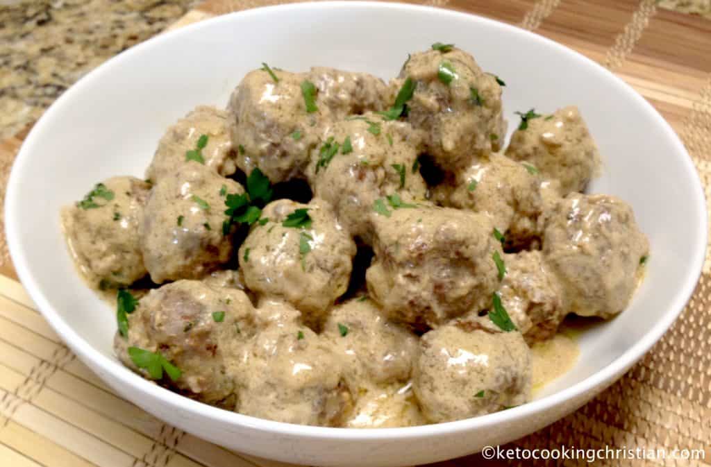 Swedish Meatballs – Keto and Low Carb