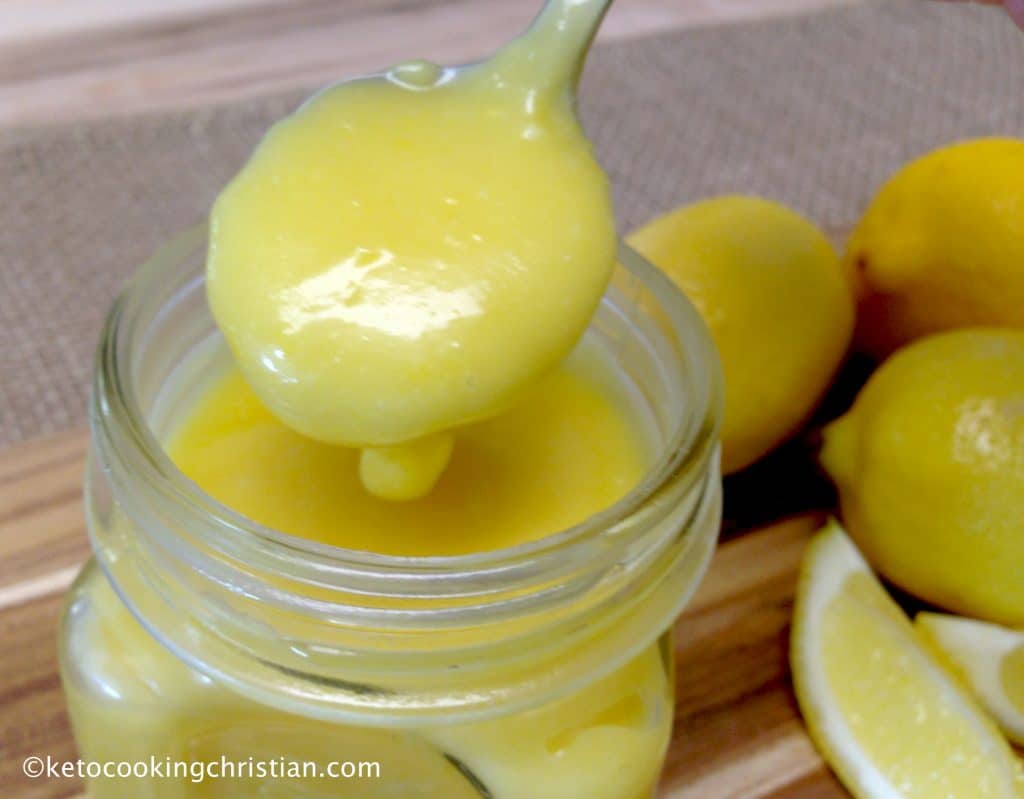 Lemon Curd - Keto, Low Carb & Sugar Free