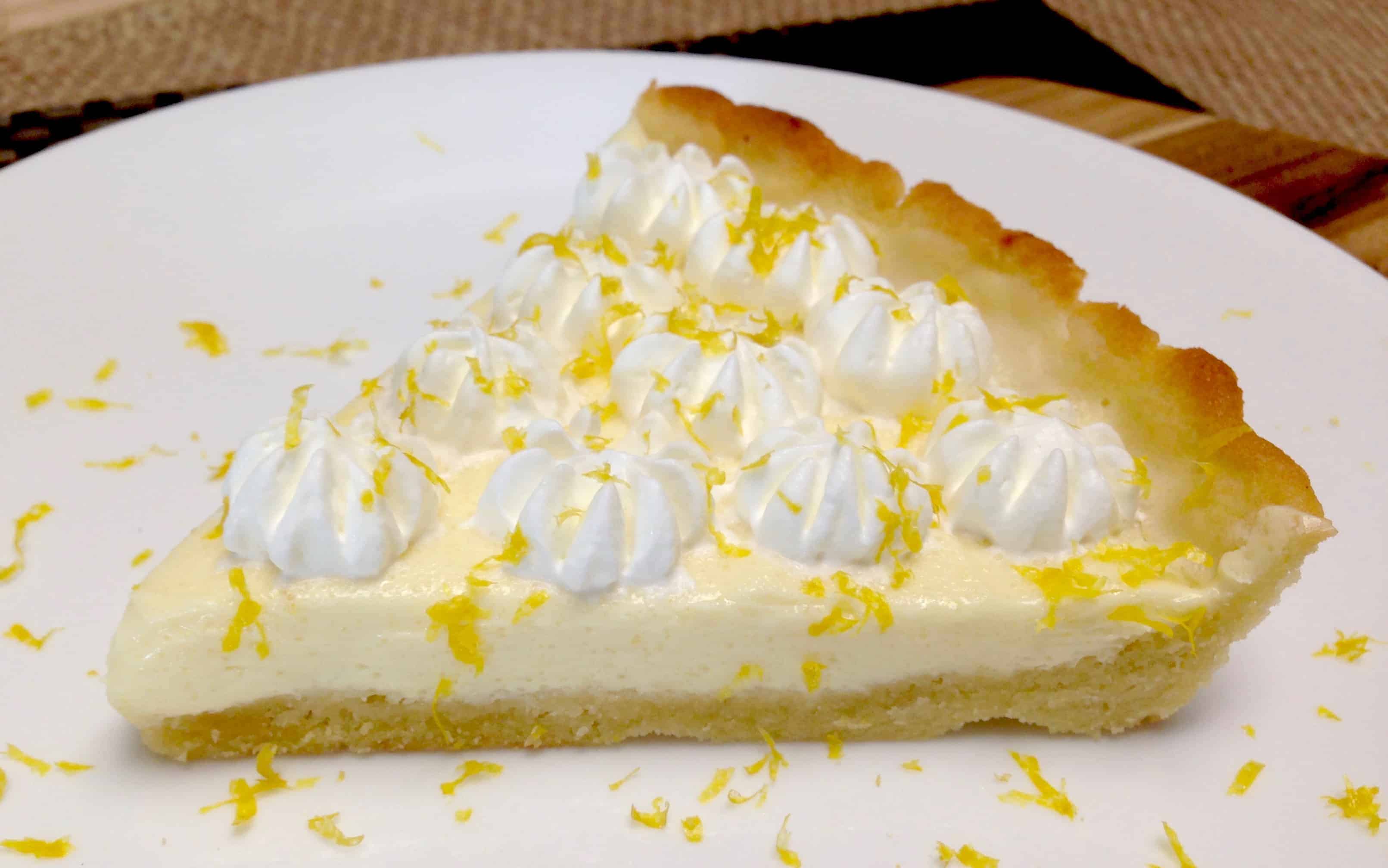 Lemon Mascarpone Tart - Keto, Low Carb, Sugar & Gluten Free - Keto ...