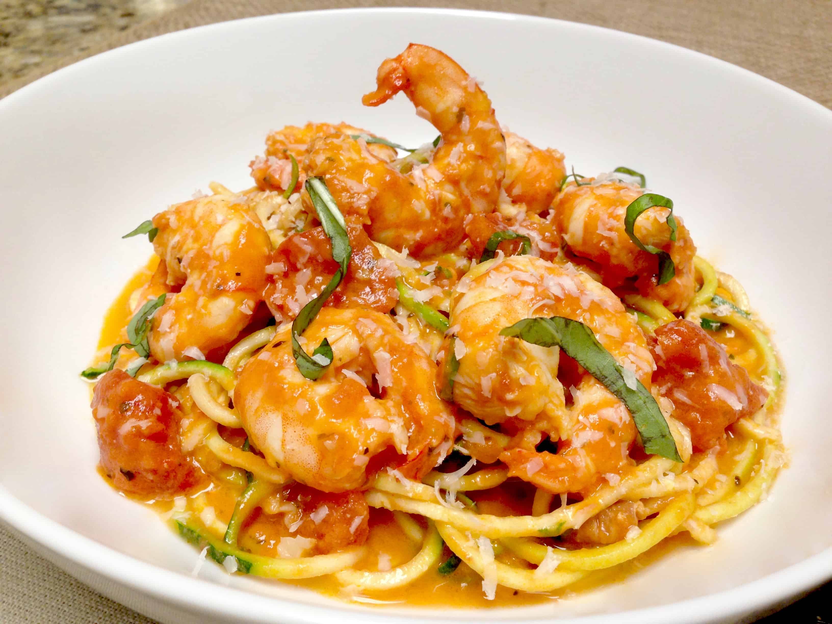 Shrimp alla Vodka Keto and Low Carb Keto Cooking Christian