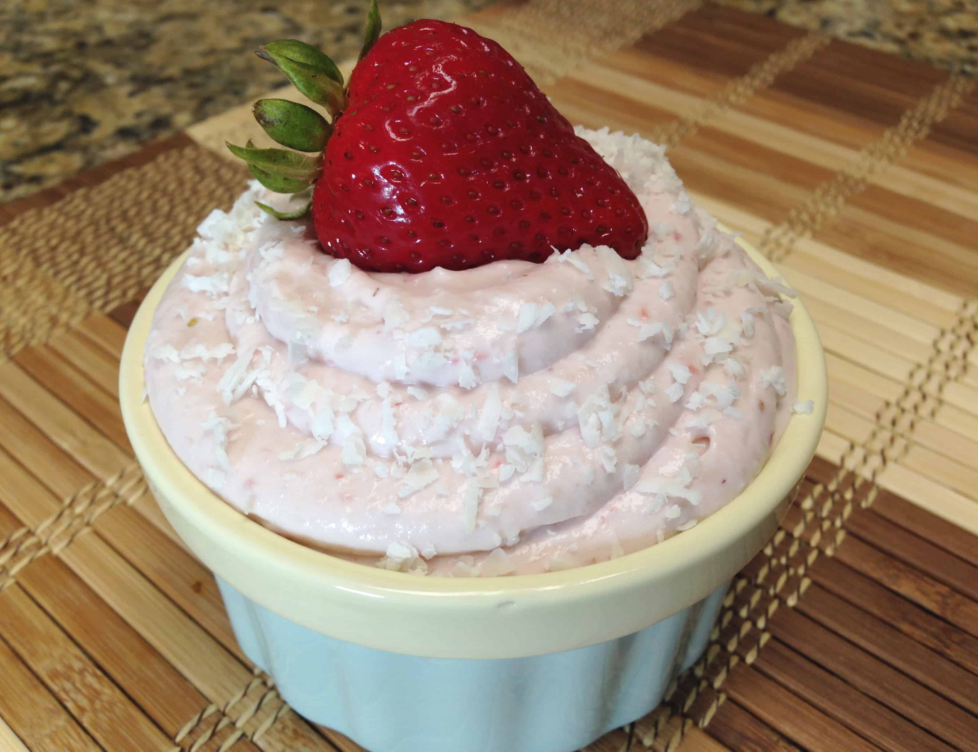 Strawberry Coconut Cream Mousse Keto Cooking Christian