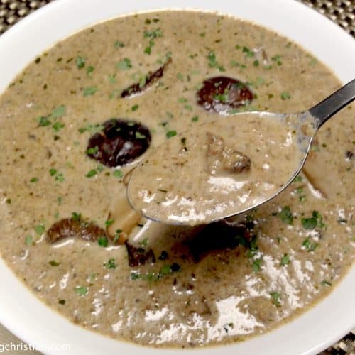 Cream of Wild Mushroom Soup - Keto and Low Carb - Keto Cooking Christian