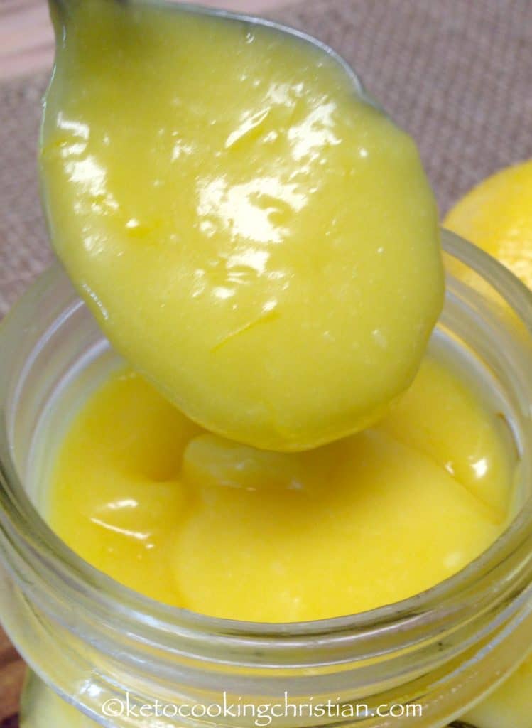 Lemon Curd - Keto, Low Carb & Sugar Free