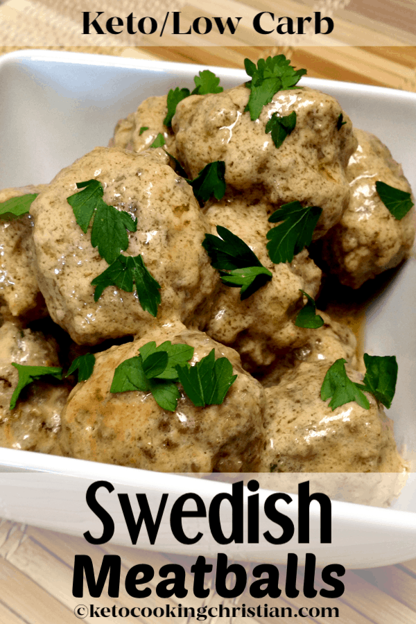 Keto Swedish Meatballs - Keto Cooking Christian