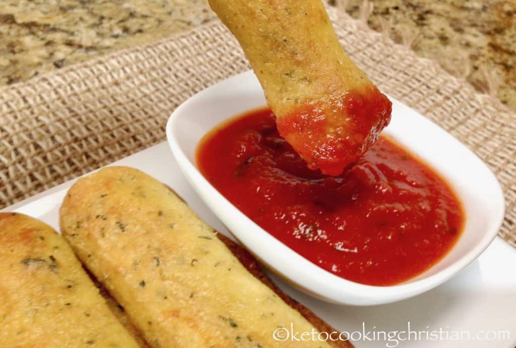 Italian Breadsticks - Keto, Low Carb & Gluten Free