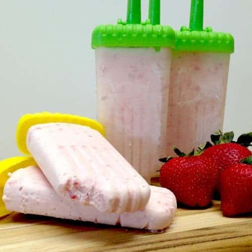 Keto Strawberry Cheesecake Popsicles - Keto Cooking Christian