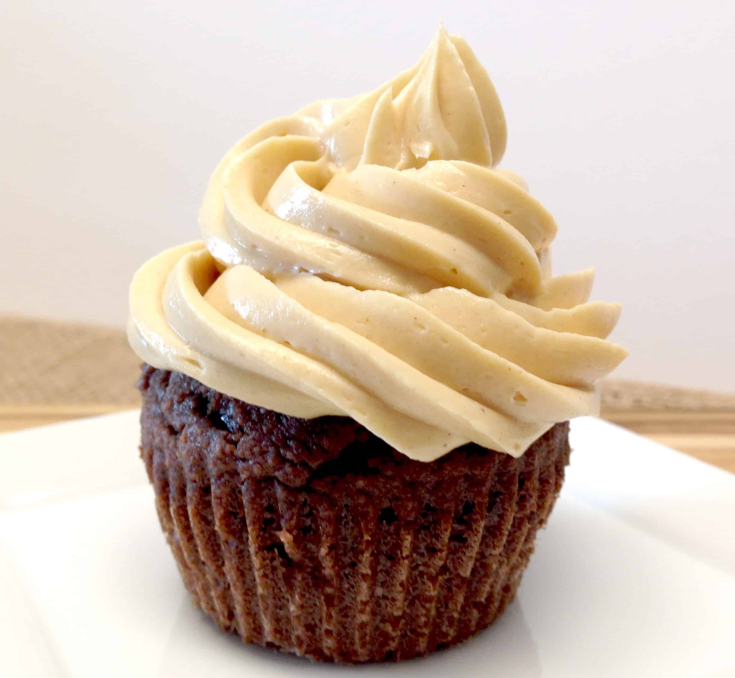 Keto Chocolate Cupcakes with Peanut Butter Frosting Keto Cooking