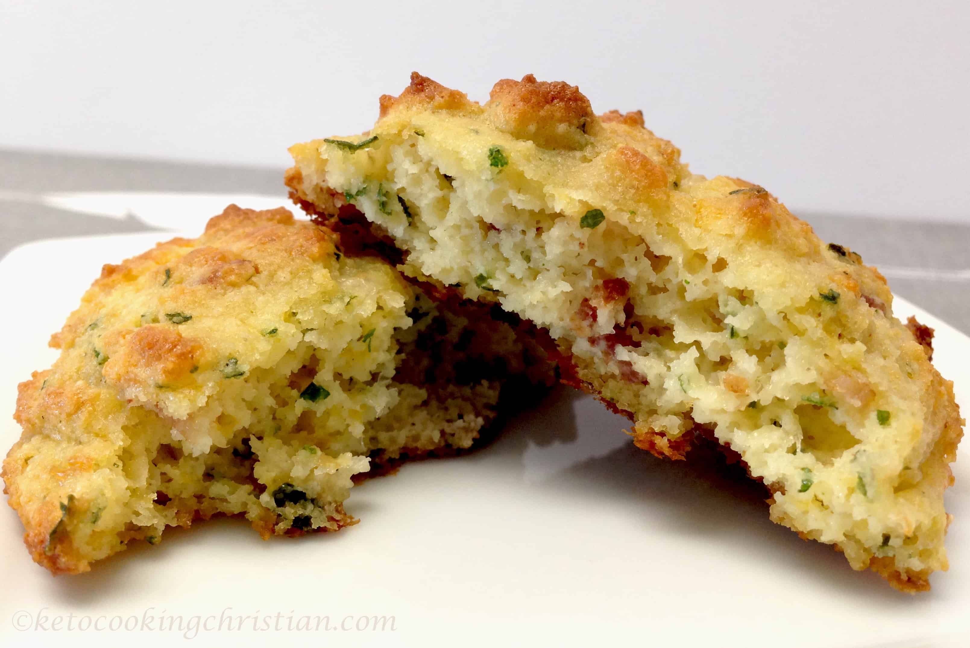 Keto Bacon Cheddar Drop Biscuits Keto Cooking Christian