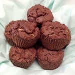 Chocolate Zucchini Muffins - Keto, Low Carb and Gluten Free