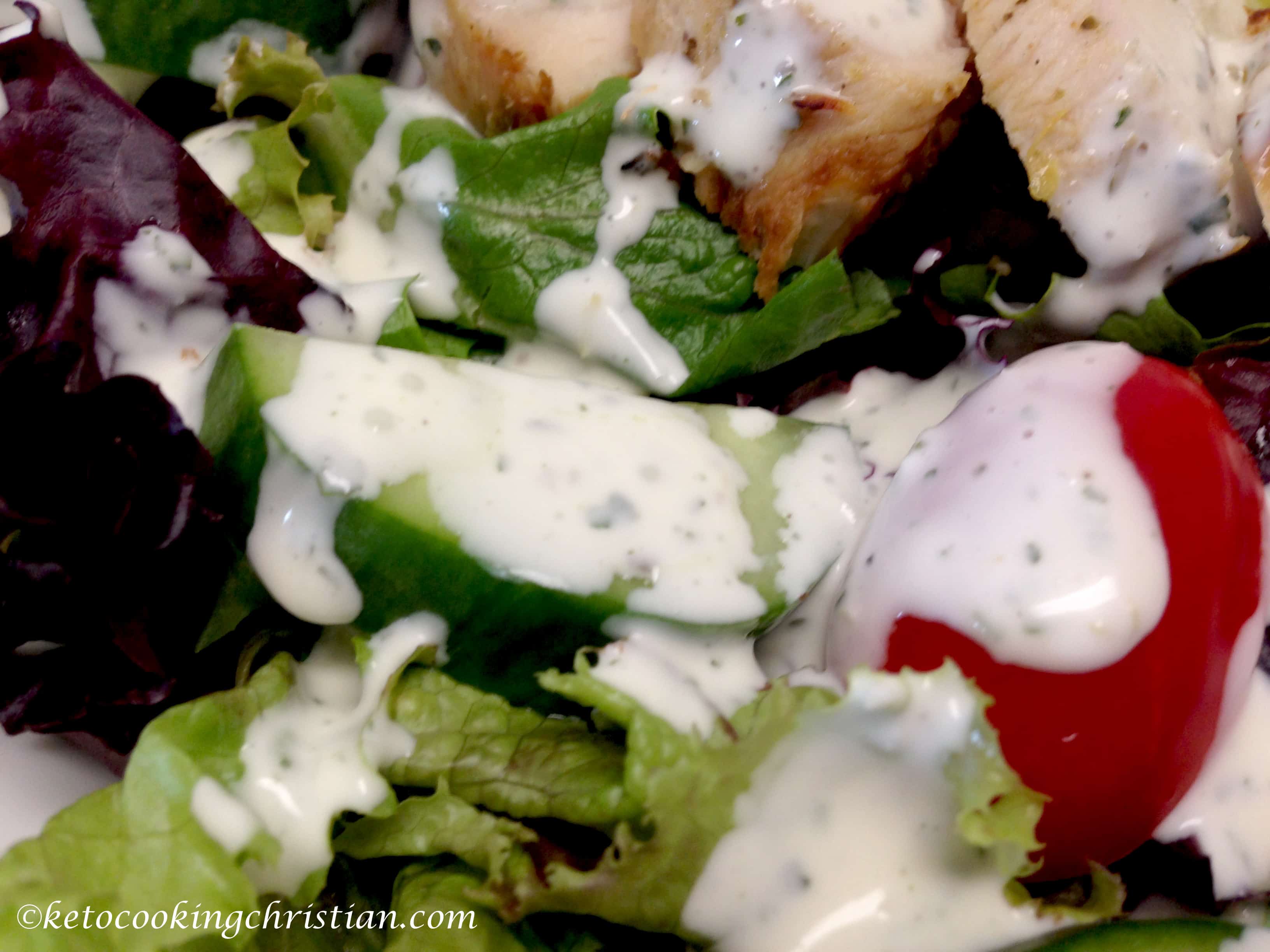 Creamy Garlic Italian Dressing Keto Cooking Christian