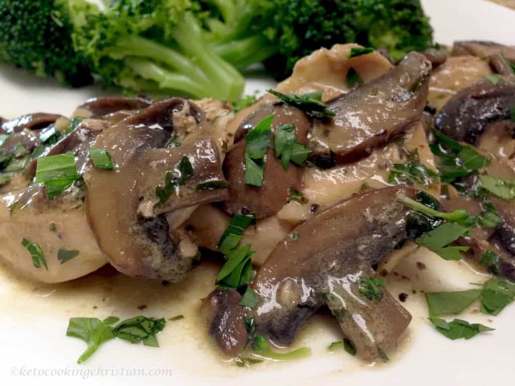 chicken marsala keto and low carb