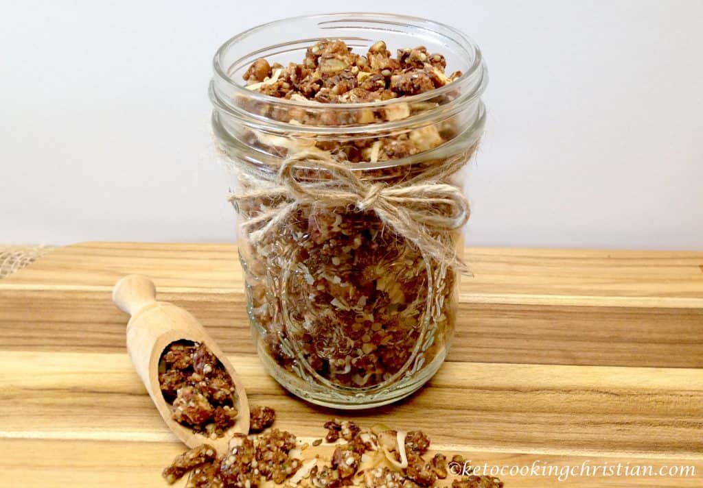 granola cereal keto low carb gluten free