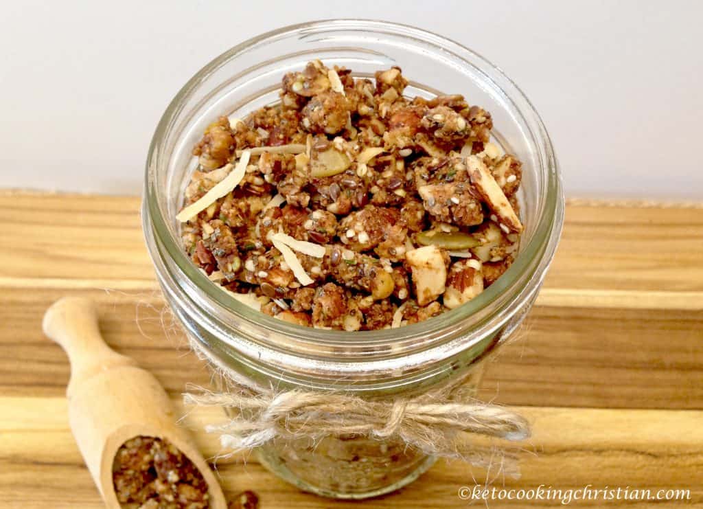granola cereal keto low carb gluten free