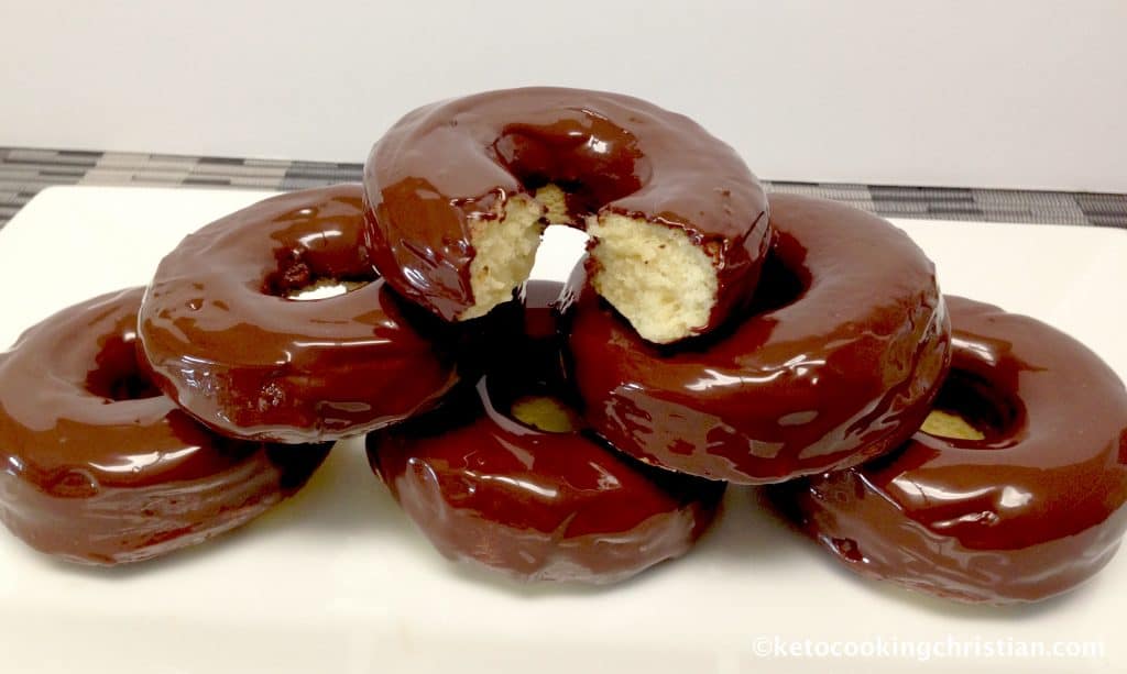 chocolate covered donuts keto low carb gluten free
