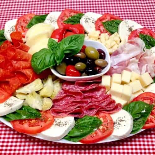 Italian Antipasti Platter - Keto and Low Carb