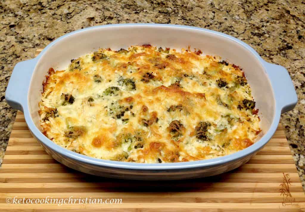 Chicken and Broccoli Casserole  Keto and Low Carb  Keto Cooking Christian