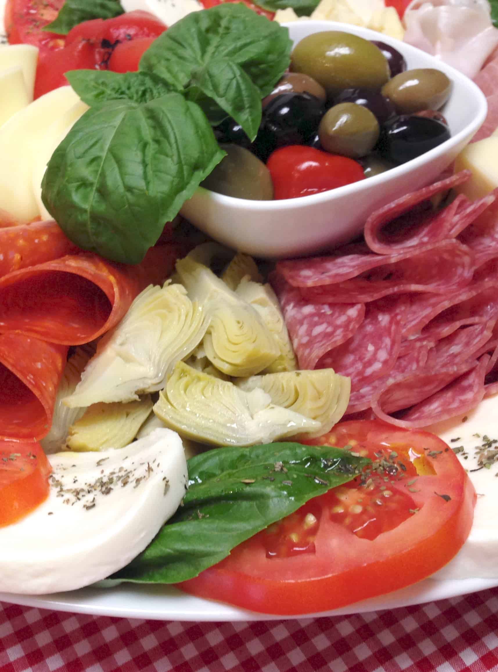 Italian Antipasti Platter - Keto and Low Carb - Keto Cooking Christian