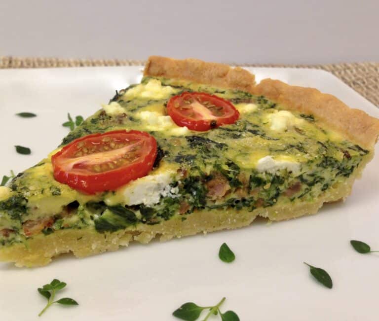 Keto Italian Sausage and Spinach Quiche - Keto Cooking Christian