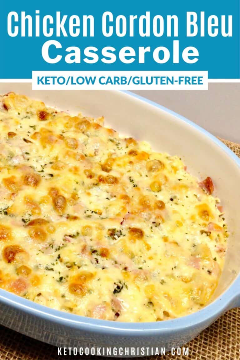 Keto Chicken Cordon Bleu Casserole - Keto Cooking Christian