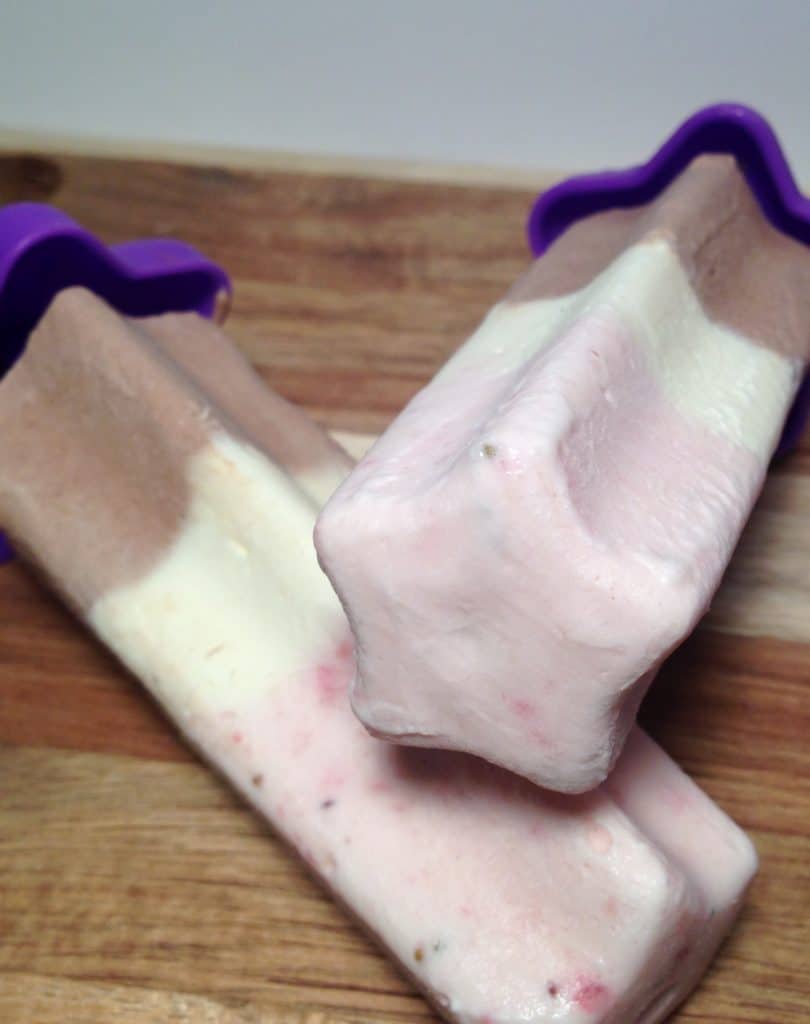 Neapolitan Popsicles - Keto and Low Carb