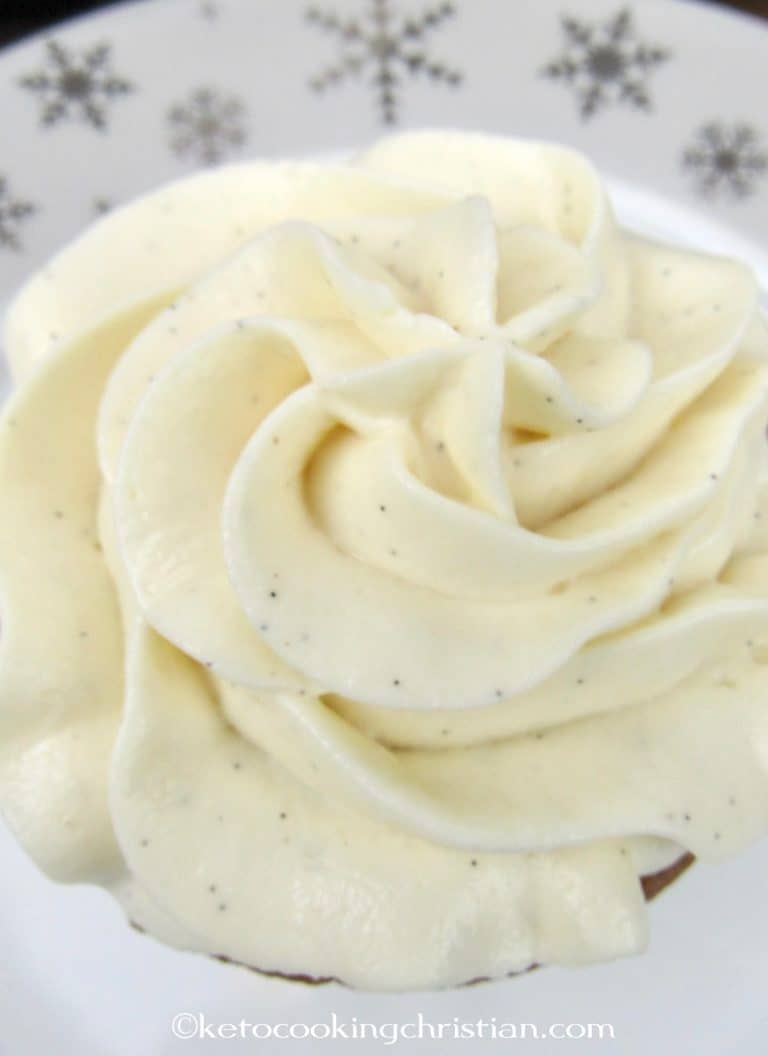 Easy Keto Vanilla Cream Cheese Frosting Keto Cooking Christian