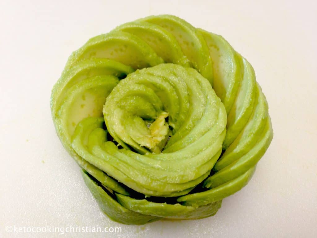 How to Make an Avocado Flower