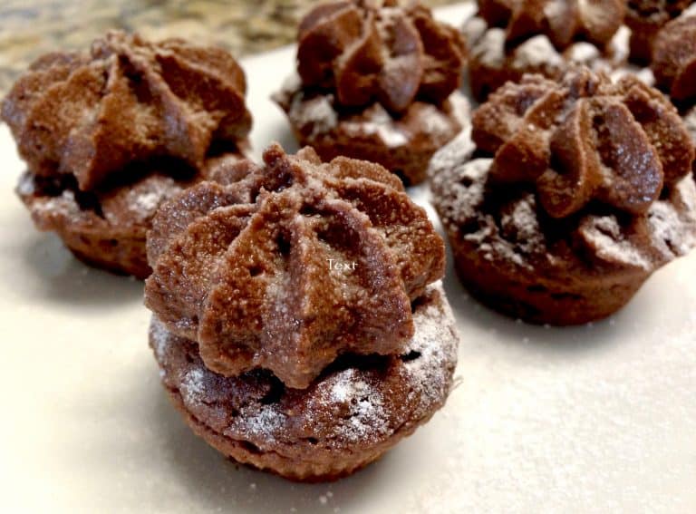 Chocolate Mocha Mini Cupcakes - Keto, Low Carb & Gluten Free