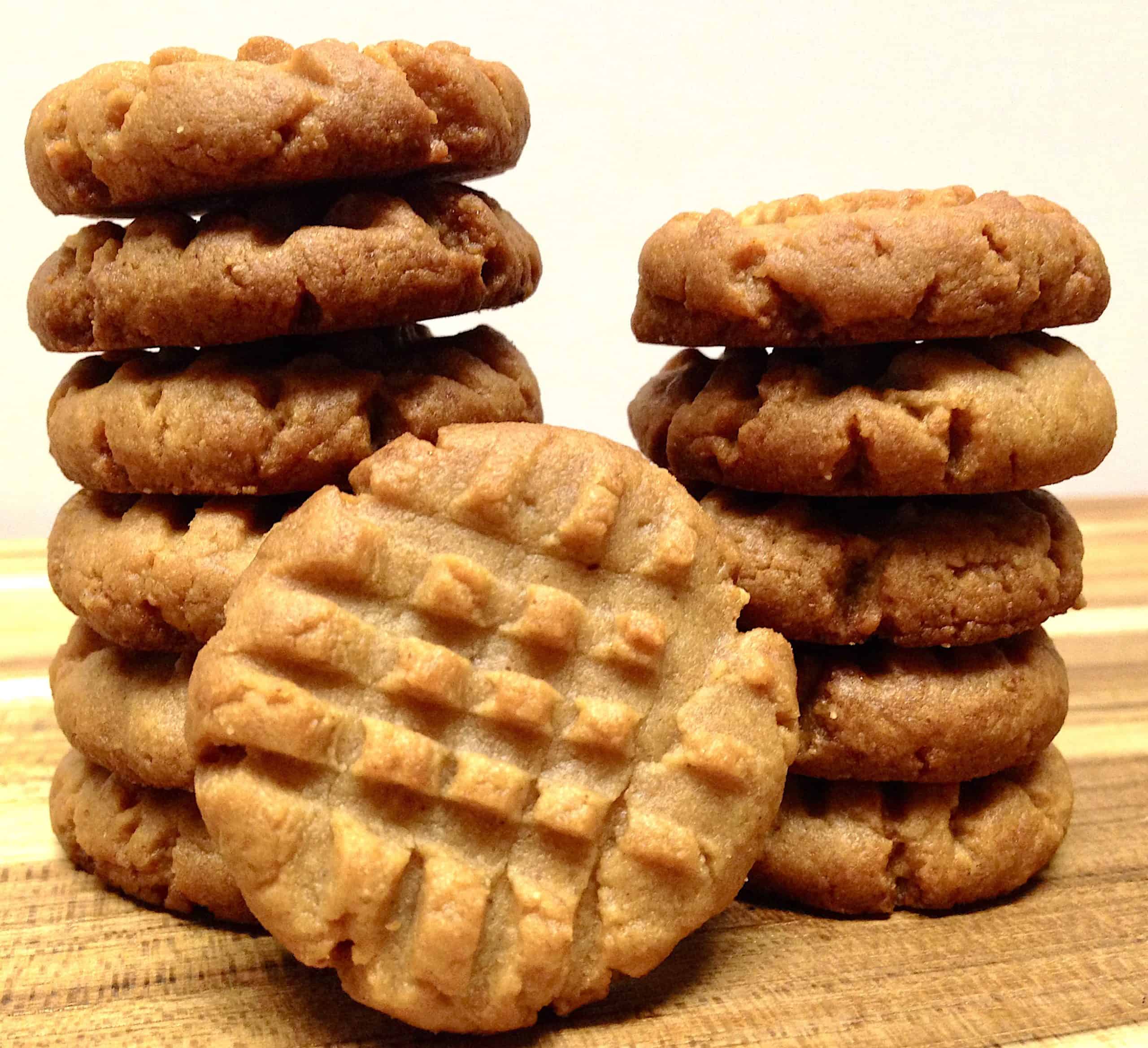 Easy Keto Peanut Butter Cookies-image