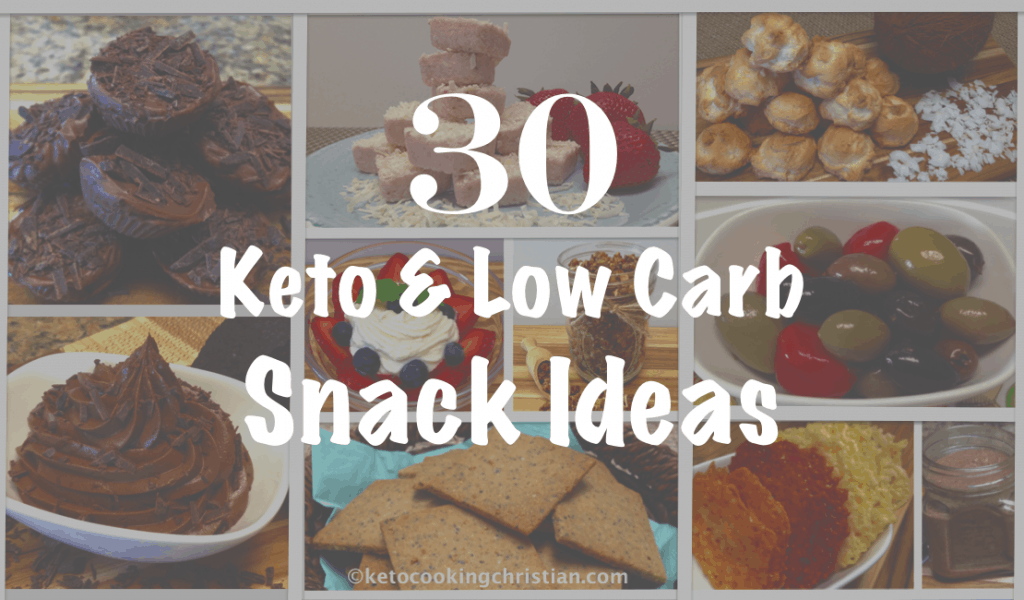 Keto and Low Carb Snack Ideas