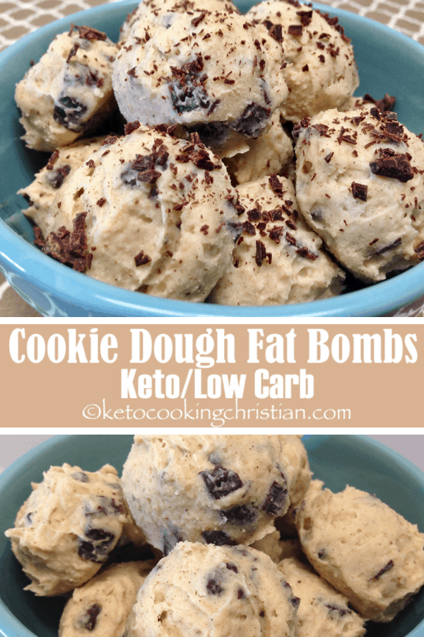 Cookie Dough Keto Fat Bombs - Keto Cooking Christian