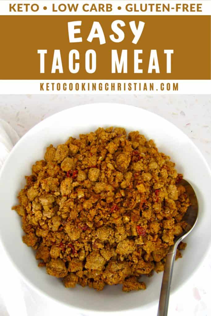 Easy Taco Meat pin