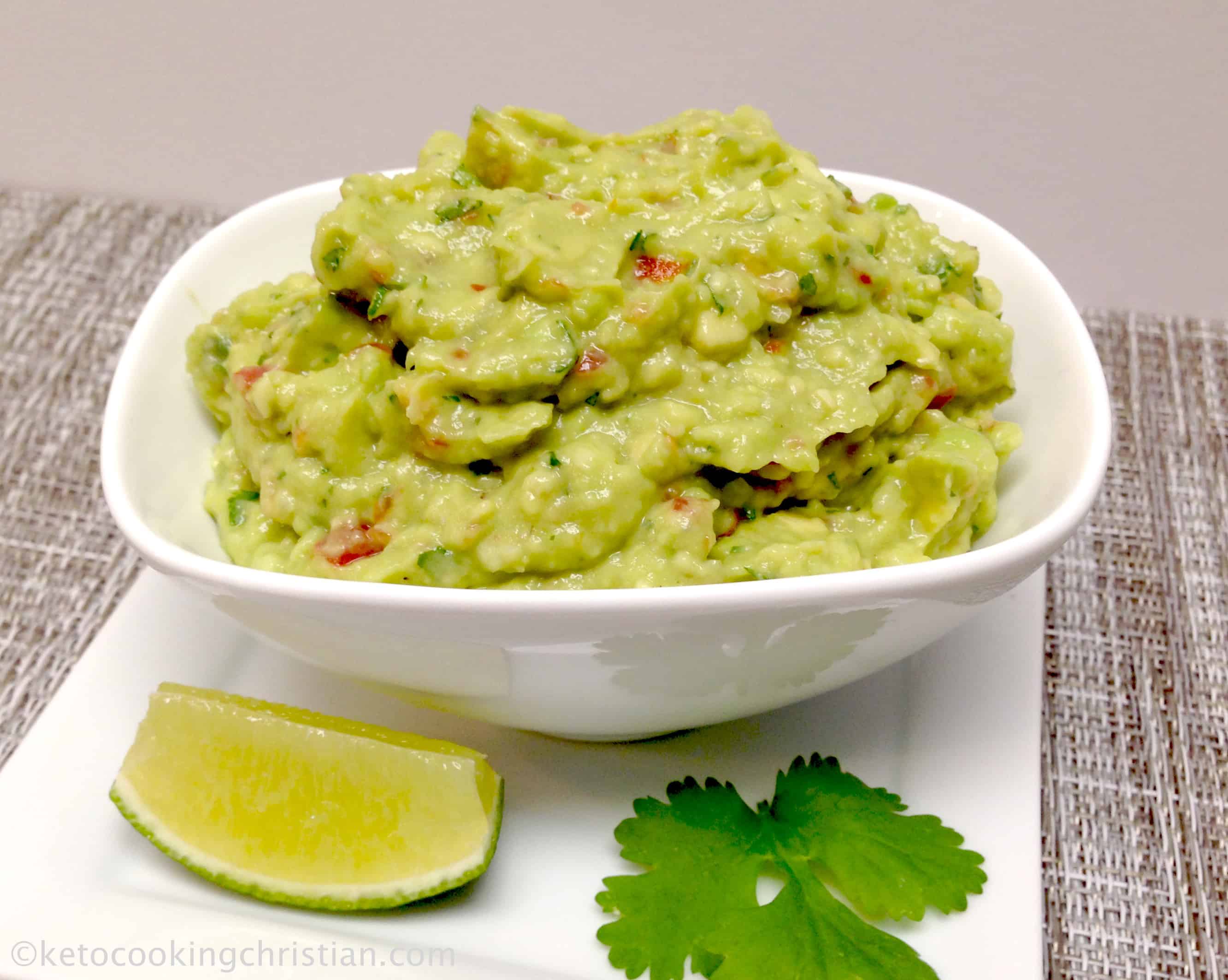 Easy Guacamole - Keto Cooking Christian