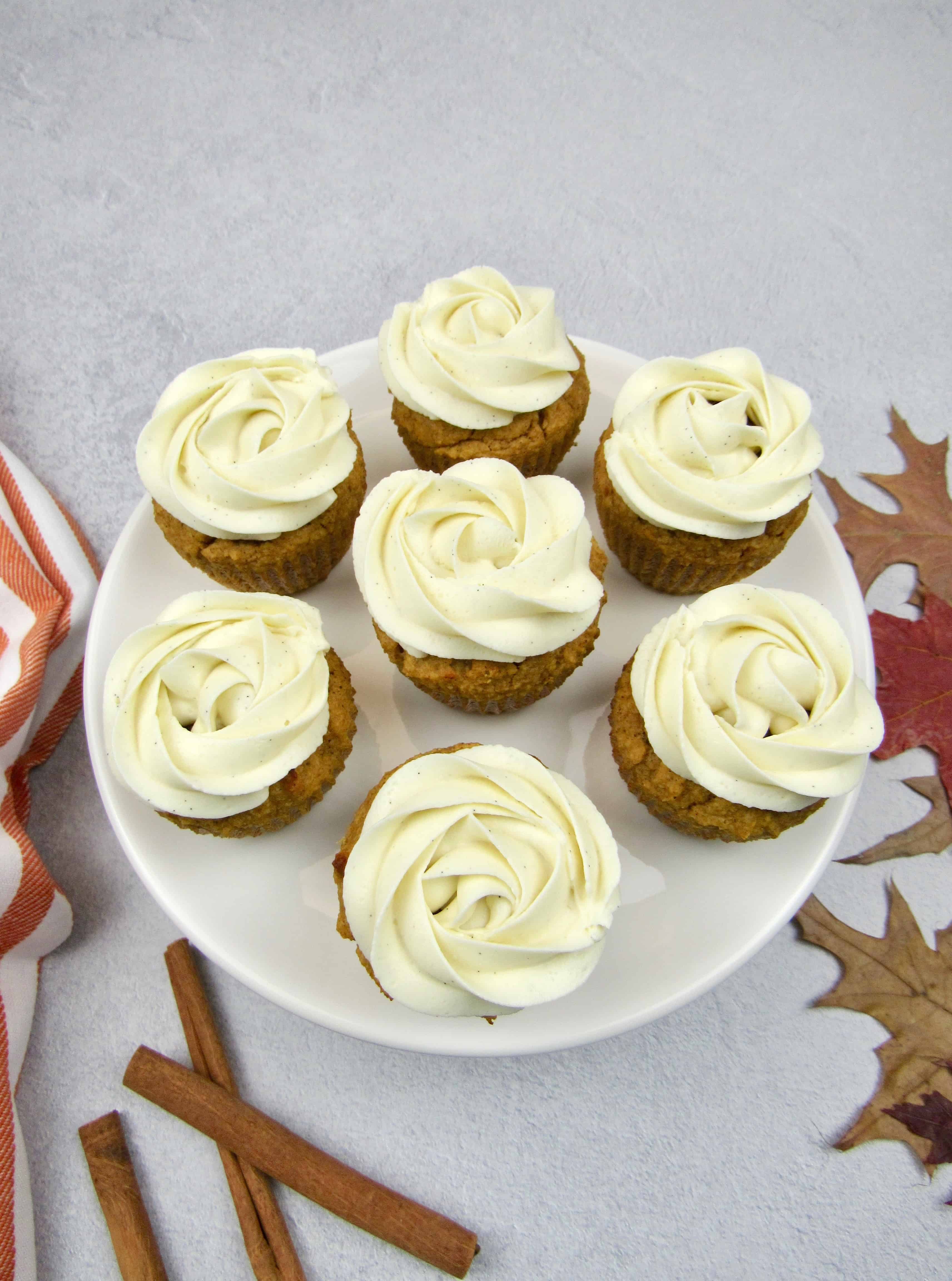 Irresistible Pumpkin Spice Mini Cupcakes with Cream Cheese Frosting