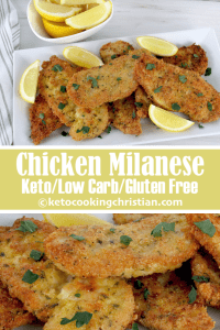 Chicken Milanese - Keto/Low Carb/Gluten Free - Keto Cooking Christian