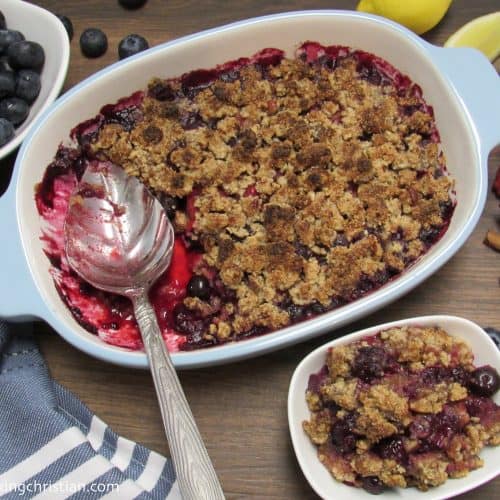 Mixed Berry Crumble - Keto, Low Carb & Gluten Free