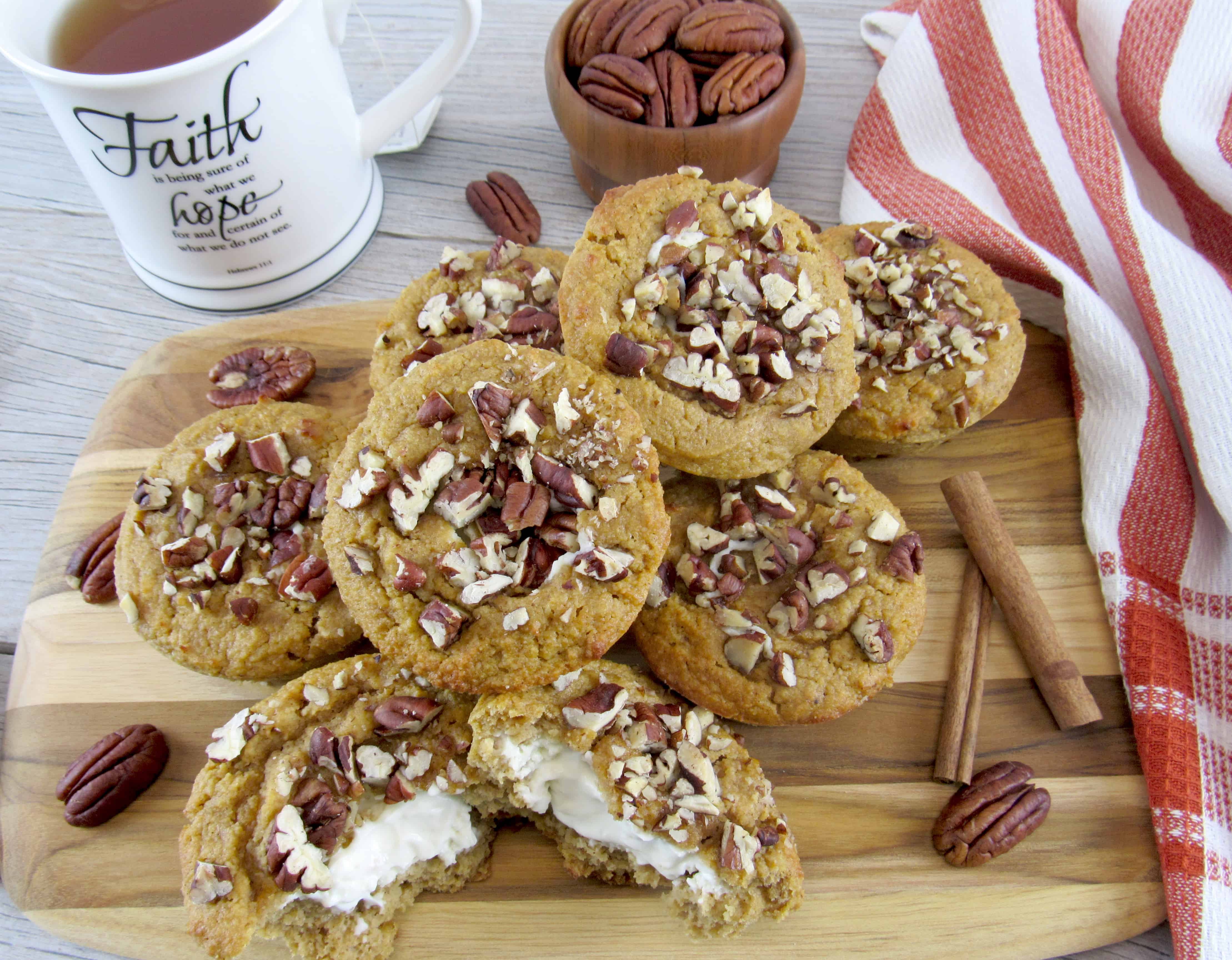 Keto Pumpkin Muffins with Cream Cheese Filling Keto Cooking Christian