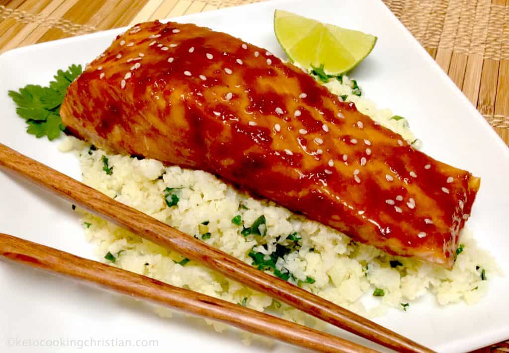 Asian Glazed Salmon - Keto and Low Carb