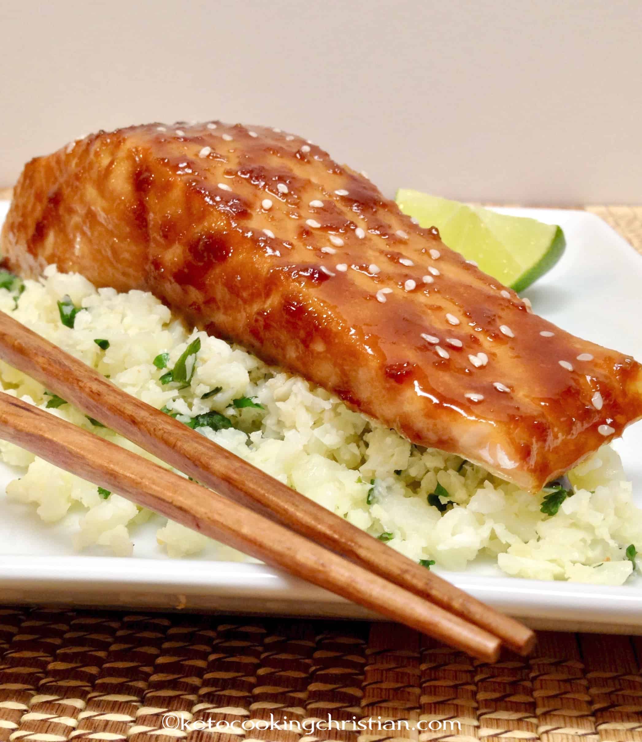 Asian Glazed Salmon - Keto Cooking Christian