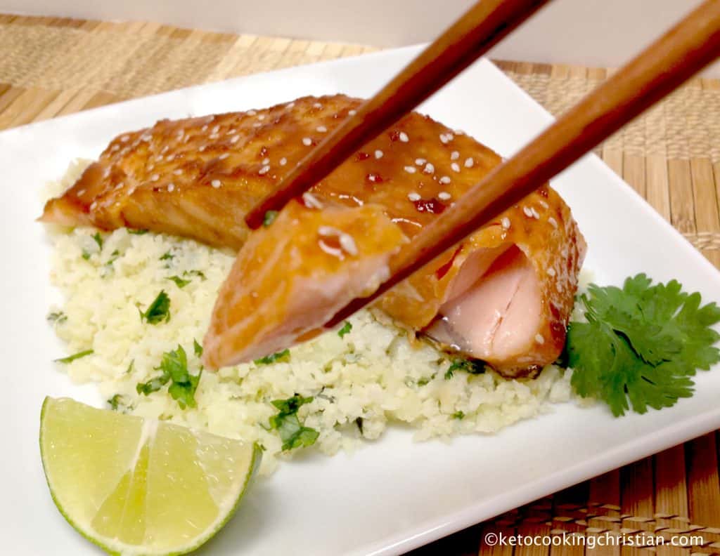 Asian Glazed Salmon - Keto and Low Carb