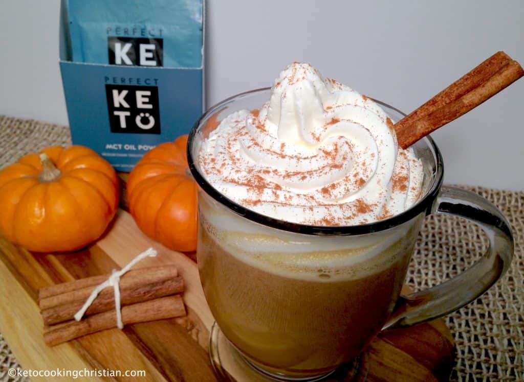 Pumpkin Spice Bullet Proof Coffee - Keto and Low Carb