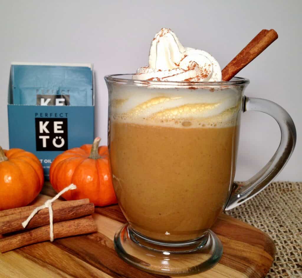 Pumpkin Spiced Bulletproof Coffee - Keto and Low Carb