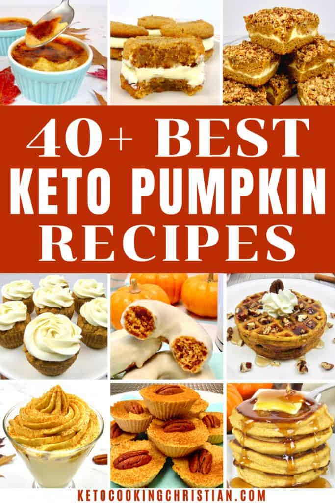40+ Best Keto Pumpkin Recipes PIN